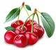 Cherry Object on a White Background Wall Decal