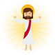 jesus christ Wall Decal