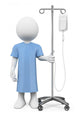 Hospital Patient Wall Decal