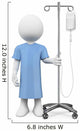 Hospital Patient Wall Decal