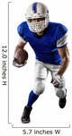 Football Player Wall Decal