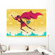 Businesswoman is a Superhero. Wall Decal