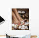 Foot Pedicure Spa Wall Decal