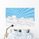 Paper Sky with clouds Wall Decal