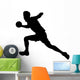 Handball Player Wall Decal