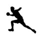 Handball Player Wall Decal