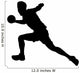 Handball Player Wall Decal