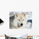 Artic Wolf Wall Decal
