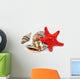 Seashells and Starfish Wall Decal