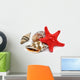 Seashells and Starfish Wall Decal