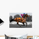 Rennpferd, Jockey, Pferd, Pferderennen, Wall Decal