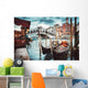 Classical view of the Rialto Bridge - Venice Wall Decal