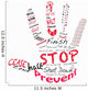 Stop Right Hand Wall Decal