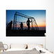 Boys playing football on the beach in summer Wall Decal