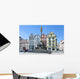 historic houses, Plague column, Plzen, Czech republic Wall Decal