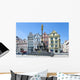 historic houses, Plague column, Plzen, Czech republic Wall Decal