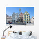 historic houses, Plague column, Plzen, Czech republic Wall Decal