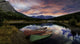 Sunrise at Cascade Ponds Wall Decal