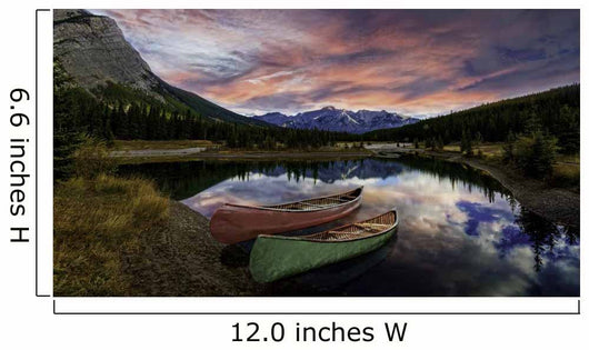 Sunrise at Cascade Ponds Wall Decal