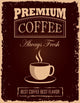 Vintage Coffee Poster Wall Decal