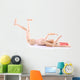 Mousetrap Captured Wooden Mannequin Wall Decal