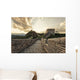 skyline and great wall during sunrise  Wall Decal