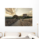 skyline and great wall during sunrise  Wall Decal