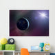 Earth sunrise with stellar wonders. Wall Decal