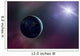 Earth sunrise with stellar wonders. Wall Decal