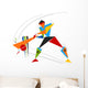 Cricket Batsman Wall Decal
