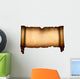 Antique scroll parchment Wall Decal
