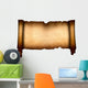 Antique scroll parchment Wall Decal