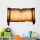 Antique scroll parchment Wall Decal