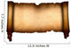 Antique scroll parchment Wall Decal