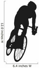 Vector Cyclist Road Cycling Wall Decal