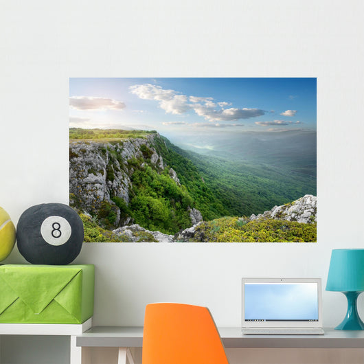 Mountain plateau Wall Decal