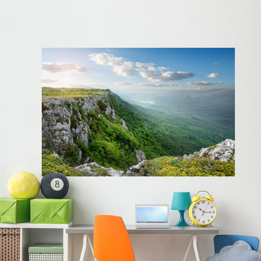 Mountain plateau Wall Decal