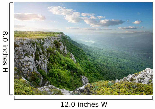 Mountain plateau Wall Decal