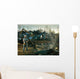 men at work in recycling center Wall Decal