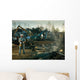 men at work in recycling center Wall Decal