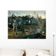 men at work in recycling center Wall Decal