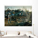 men at work in recycling center Wall Decal