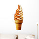 Mixed flavor ice cream cone 2 Wall Decal