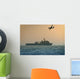 US Navy warship Wall Decal