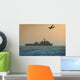 US Navy warship Wall Decal