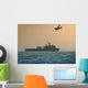 US Navy warship Wall Decal