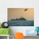 US Navy warship Wall Decal