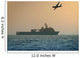 US Navy warship Wall Decal
