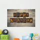 Happy Kwanzaa Wooden Concept Wall Decal