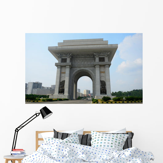 Arch of Triumph, Pyongyang, North-Korea Wall Decal